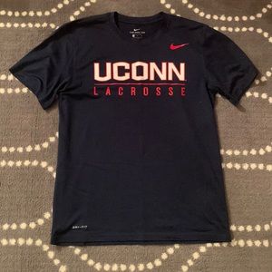 UConn Lacrosse Nike drifit lightly worn tshirt